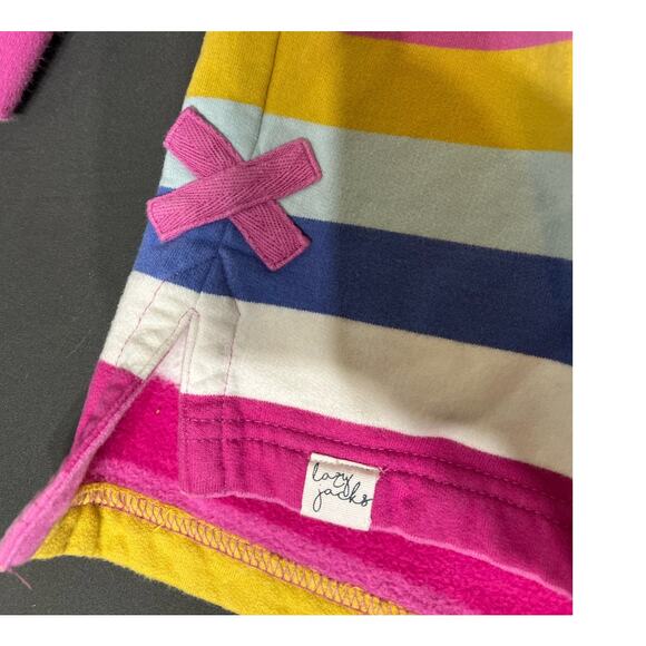 Lazy Jacks Womens Collared Sweatshirt XXL Pullover 1/4 Zip Jersey Knit Colorful - Picture 6 of 9